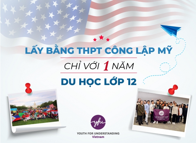 LẤY BẰNG THPT CÔNG LẬP MỸ CHỈ VỚI MỘT NĂM DU HỌC LỚP 12