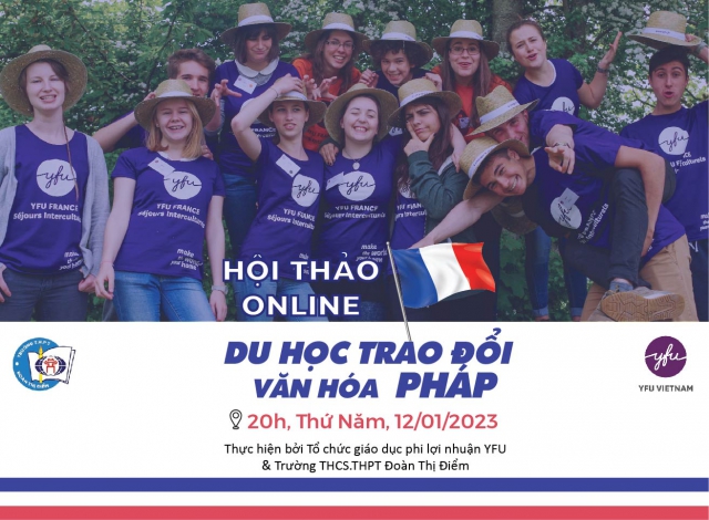 HỘI THẢO DU HỌC TRAO ĐỔI VĂN HÓA PHÁP